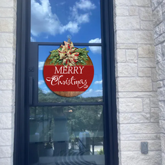 Festive Elegance Doorplate - Your Personalized Holiday Touch